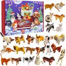 Calendário do Advento PARSUP 2024 Christmas Cat Dog Figures Kids