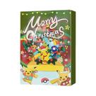 Calendário Do Advento Pokémon Verde Amarelo Azul 2024, Caixa De Presente De Natal Com Mini Figura De Calendário Do Advento Pokémon Verde Amarelo Azul 2024, Caixa De Presente De Natal Com Mini Figura De