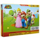 Calendário do Advento Super Mario Nintendo com 17 Figuras de Ação