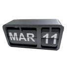 Calendário flip manual retrô em impressão 3d para decoração de mesa ou setup