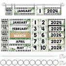 Calendário flip para sala de aula Ragnhild Eucalyptus com 60 cartões Calendário flip para sala de aula Ragnhild Eucalyptus com 60 cartões