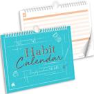 Calendário Habit Tracker Clever Fox 24 meses turquesa