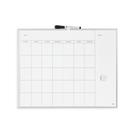 Calendário magnético apagável a seco Whiteboard U Brands 60x43cm