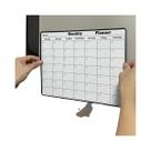 Calendário Magnético Estiloso Para Apagar a Seco, Planejador Mensal Versátil Para Geladeira,