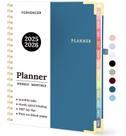 Calendário mensal semanal do Academic Planner Forvencer 2025-2026