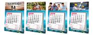 Calendário Parede Personalizado Com Bloco 20x28 Cm - 100 Un.