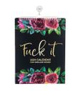 Calendário ZIGFRUIT Fuck It 2024 Novidade engraçada para mulheres