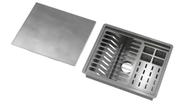 Calha canalTampa Úmida Escorredor De Louças Embutido inox