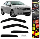 Calha Chuva Defletor TG Poli Fiat Linea 2008 2009 2010 2011 2012 2013 2014 2015 2016 4 Portas