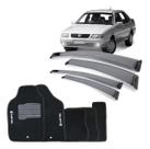 Calha Chuva Santana Quantum 4p 98 A 2006 + Tapete Bordado