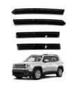 Calha de Chuva Adaptável para Jeep Renegade 2015/2018 - 4 Portas - Acrílica - JP9700 - Tiger