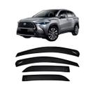 Calha de Chuva Defletor Corolla Cross 2021 A 2023 4 Portas Calha de Chuva Defletor Corolla Cross 2021 A 2023 4 Portas
