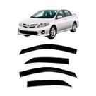 Calha De Chuva Defletor Corolla Sedan 2008 A 2014 4 Portas Calha De Chuva Defletor Corolla Sedan 2008 A 2014 4 Portas