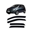 Calha De Chuva Fumê Fox Crossfox Spacefox 4 Portas Acrílico