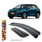 Calha de Chuva Inteiriça Chevrolet Onix Hatch 2020 em diante 4 Portas TG Poli - 23036