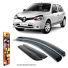 Calha de Chuva para Renault Clio Hatch / Sedan 2000 a 2016 4 portas TG Poli - 29001