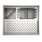 Calha P/ 48 cm Quadrada De Inox Mais Barata Do Brasil Pia