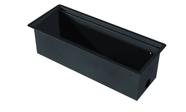 Calha seca xteel 0926mm 926x190x140 alfa black preto cas 0926 blk Calha seca xteel 0926mm 926x190x140 alfa black preto cas 0926 blk