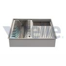 Calha Úmida Canal Organizador Quadrada 50x46x12 Welle Calha Úmida Canal Organizador Quadrada 50x46x12 Welle
