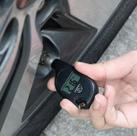 Calibrador De Pneus Manual Chaveiro Medição Precisa Psi Bar Rodas Automotivas Pratico Mini