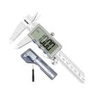 Calibrador Digital De Aço Inoxidável De 6 Polegadas 150mm Com Tela LCD Grande Para Uso Doméstico E
