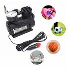 Calibrador veicular de pneu portatil mini compressor de ar eletrico 12v 3 bicos manometro