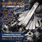 Calibre De Folga C/ 27 Laminas Regulagem Valvula Carro Motos