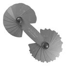 Calibre De Raio Côncavo E Convexo De 15,5 A 25mm 30 Lâminas