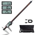 Calibre digital HARDELL 30cm recarregável com LCD de aço inoxidável Calibre digital HARDELL 30cm recarregável com LCD de aço inoxidável