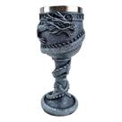 Cálice 3d Medieval Dragão Oriental Com Copo Inox