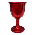 Cálice Para Ritual Alumínio Pintado de Vermelho 14cm 200 ml
