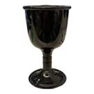 Cálice Para Ritual em Alumínio Pintado de Preto 14cm 200 ml