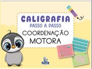 Caligrafia Passo a Passo Coordenação Motora Livro Infantil de Pré-Escrita Traçados, Linhas & Treino da Escrita