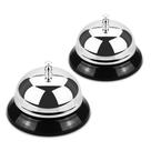 Call Bell EMDMAK para restaurante e hotel (pacote com 2) 80 ml de aço inoxidável