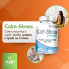 CalmStress Composto Suplemento Alimentar Passiflora, Camomila, Melissa e Capim Cidrão