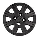 Calota 072cb-pof aro 13 preto fosco cubo baixo - unidade