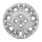 Calota 122cb-pta aro 14 prata cubo baixo - unidade