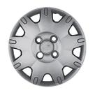 Calota 175cb-pta aro 14 prata cubo baixo - unidade