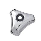 Calota 3 Pontas Aro 20/22 P/ Caminhão Rodoar Metal Cromada (13493)