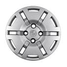 Calota 341cb-pta aro 14 prata cubo baixo - unidade