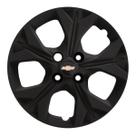 Calota 379CP Cubo Padrão Aro 15 Preto Fosco Onix Prisma