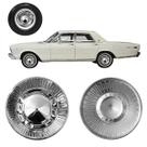 Calota Aço Cromado Ford Galaxie 500 STD 67 a 72 Pé de Camelo