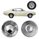 Calota Aço Cromado Ford Maverick Super 73 a 79 Pé de Camelo