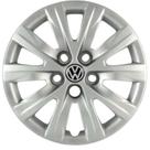 Calota Adap. Vw Fox Spacefox Polo Aro 15 Jogo Prata