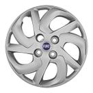 Calota Aro 13 230CB-PTA + Emblema Alumínio Fiat A