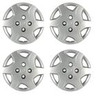 Calota Aro 13" cor Prata Mod Celta 12/15 (Jogo c/ 4 Calotas) Grid - 042CB-PTA-E