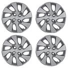 Calota Aro 13" cor Prata Mod Corsa/Classic (Jogo c/ 4 Calotas) Grid - 140CB-PTA-E