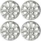 Calota Aro 13" cor Prata Mod Palio Fire 2014 (Jogo c/ 4 Calotas) Grid - 158CB-PTA-E