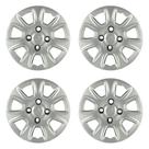 Calota Aro 13" cor Prata Modelo Uno Vivace 1.0 11/13 Jogo c/ 4 Calotas Grid - 076CB-PTA-E