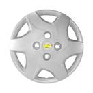Calota Aro 13 Gm Celta 2012 A 2015 Prata Ls Lt Advantage Emblema Prata